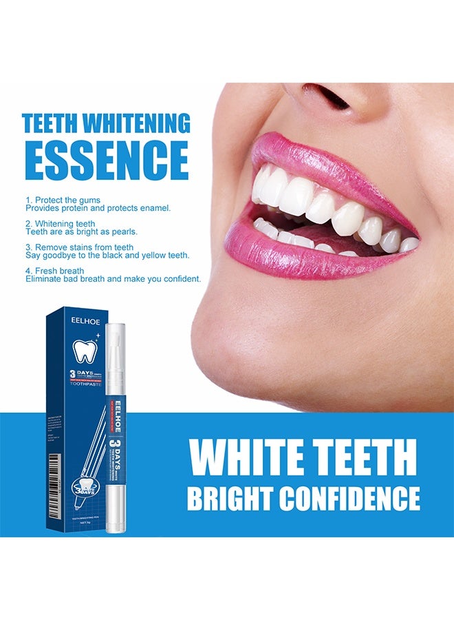 EELHOE Teeth Whitening Pen, Tooth Whitening Pen for Bright White Teeth, Teeth Whitening Gel for Oral Care, Fast Removes Years of Stains - Image 3